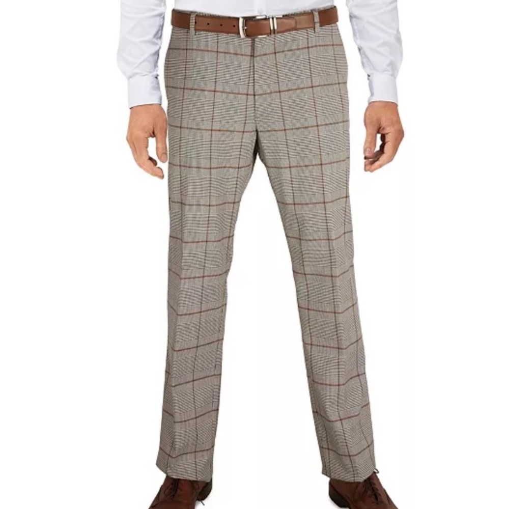 NEW!! Tommy Hilfiger men’s blk/white/brown pan…